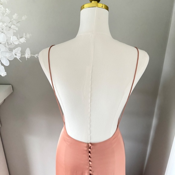 Lovers + Friends x Revolve The Slip Dress in Nude, Sz 12 - Picture 14 of 15